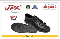 Eva Tennis Black Shoes