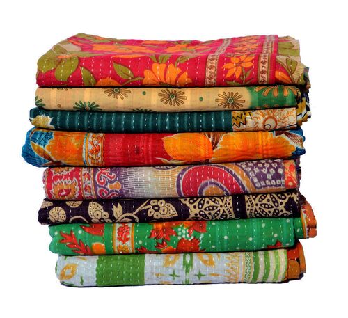 Handmade Kantha Quilts