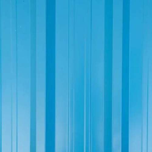 Colour Coating Sheet - Steel Galvanised 0.40 mm Thick, 6 Feet Long , White Color, Rectangle Shape , Plain Pattern, Color Steel Plate