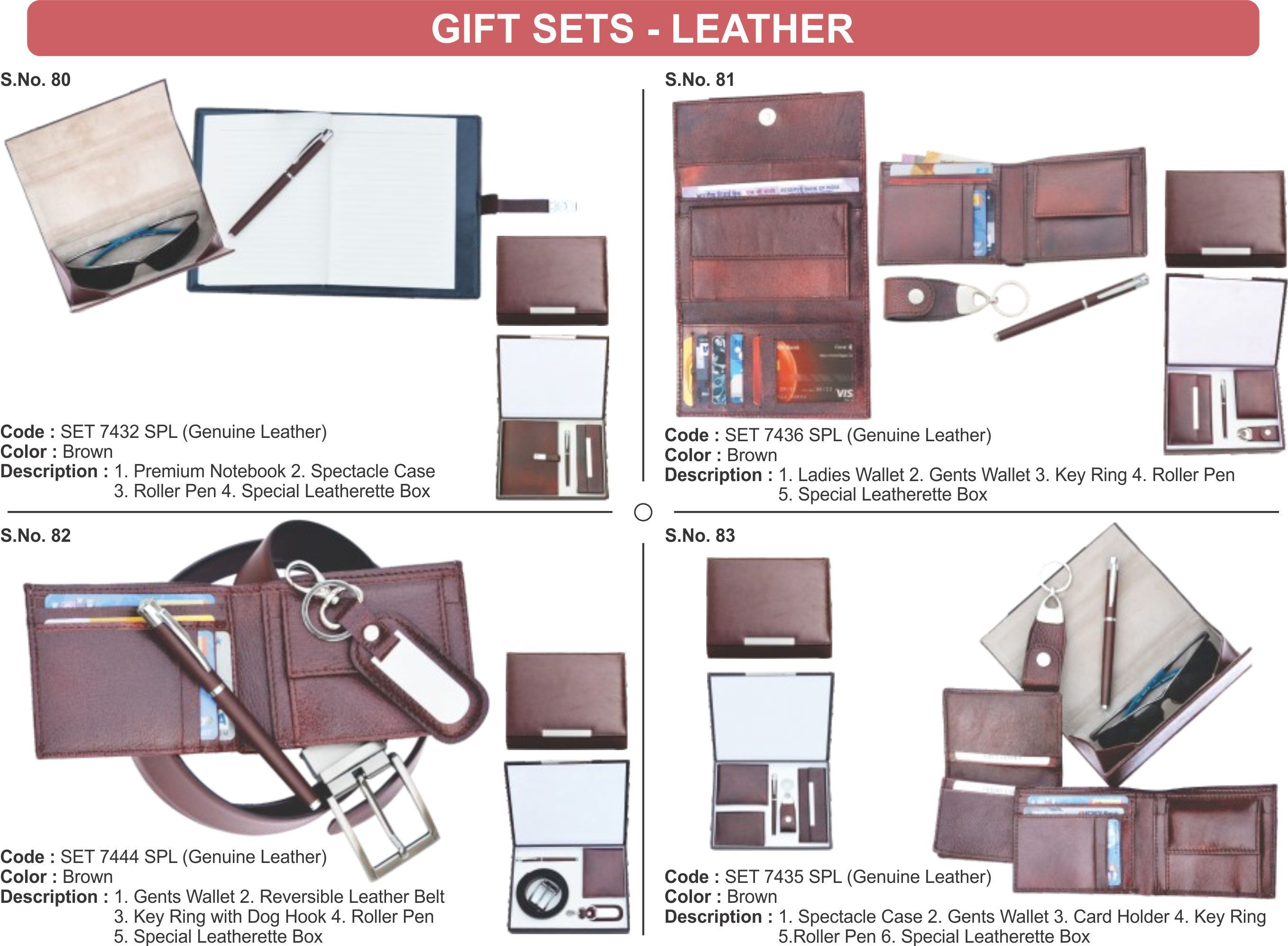 Corporate Leather Gifts