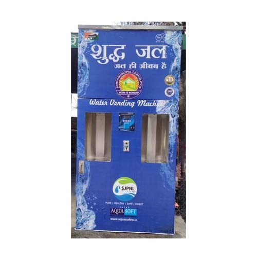 500 Lph Water Vending Machine Coin And Card Operated