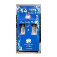 500 Lph Water Vending Machine Coin And Card Operated