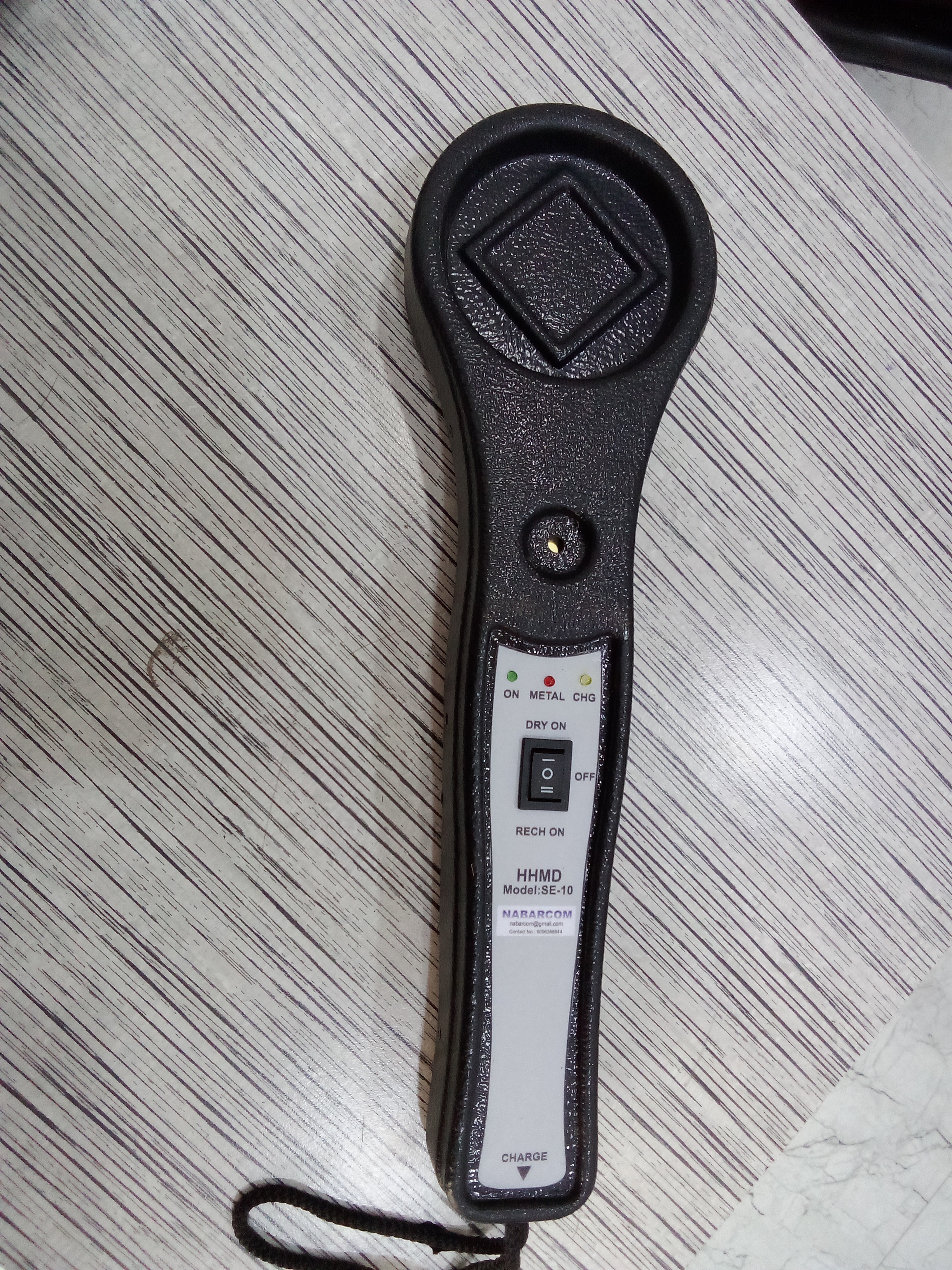 Hand Held Metal Detector