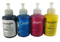 Formujet High Resolution Pigment Ink - 100g Bottles, Cyan, Magenta, Yellow, Black | Consistent Quality, True Nature Colours, Compatible With Epson Printers