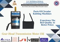 Gear Head Transmission Motor 15K
