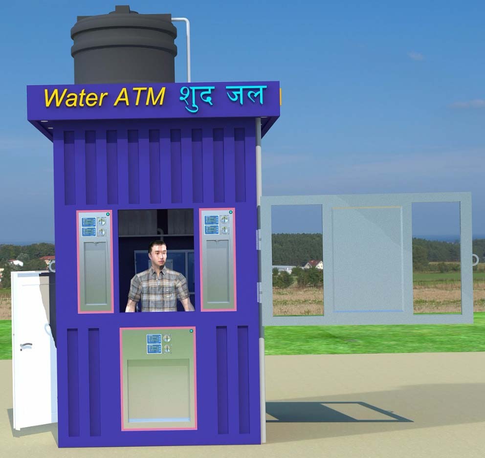 1000 Lph Water Vending Machine