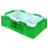 Green HDPE Rectangular Grow Bag