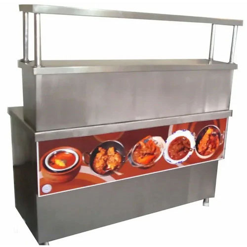 Silver Display Counters