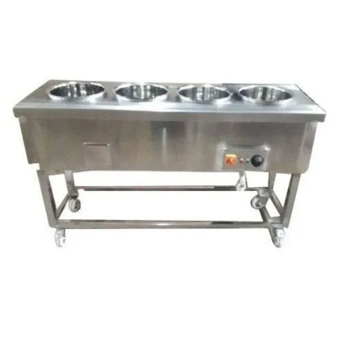 4 Pot Bain Marie Counter