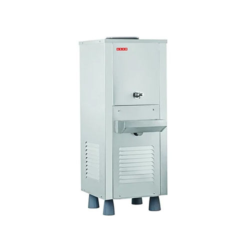 White Stainless Steel Water Cooler