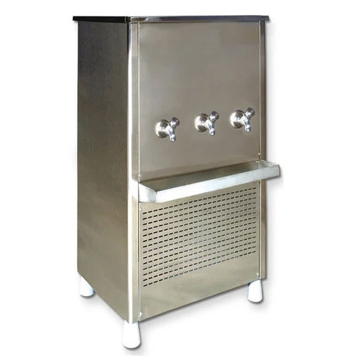 Stainless Steel Three Tap Water Cooler