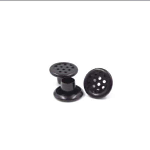 9 mm Jeans Button - Aluminum, 9 mm Diameter | Durable Round Flatback Fastener for Heavy Garments