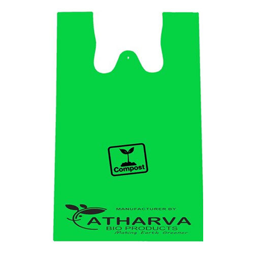 W Cut Compostable Carry Bag