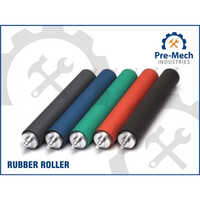 EPDM Rubber Conveyor Roller - Mild Steel & EPDM Rubber, 400mm Diameter x 3000mm Length, Multicolor Design, High Quality & Durability