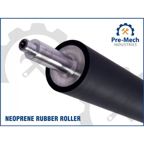 Rugged Neoprene Rubber Roller for Printing Industry