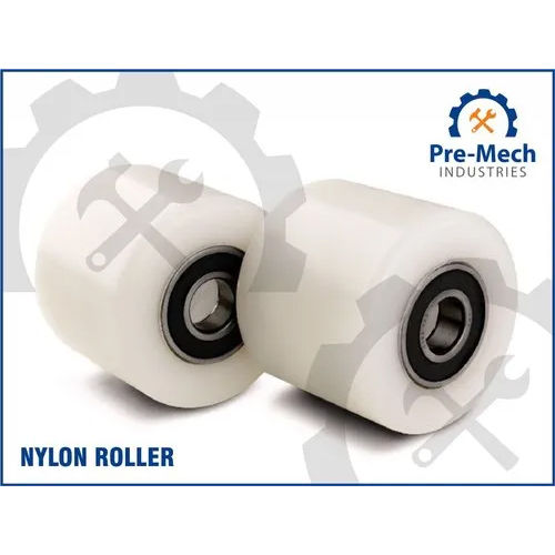 White Nylon Conveyor Roller