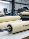 Nylon Conveyor Roller - 3 Inch Diameter, 6 Inch Length | High-quality White Material, Durable For Heavy-duty Industrial Use