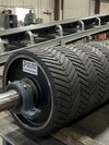 Black Textile Rubber Roller