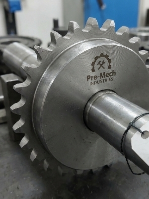 Industrial Single Chain Sprocket - Stainless Steel, 1/2 Inch Size | Polished Surface Treatment for Enhanced Durability and Efficiency
