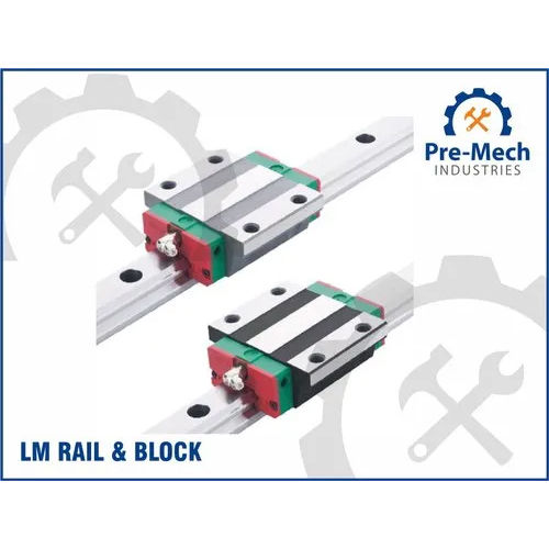 White Industrial Linear Motion Guide Way