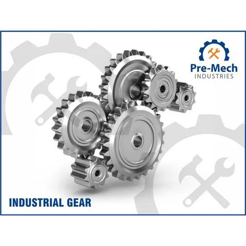 Silver Industrial Stainless Steel Gear