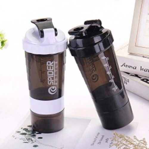 Spider Gym Shaker Black