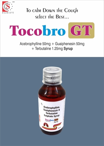 Acebrophylline 50 Guaphenesin 50   Terbutaline Sulphate 125