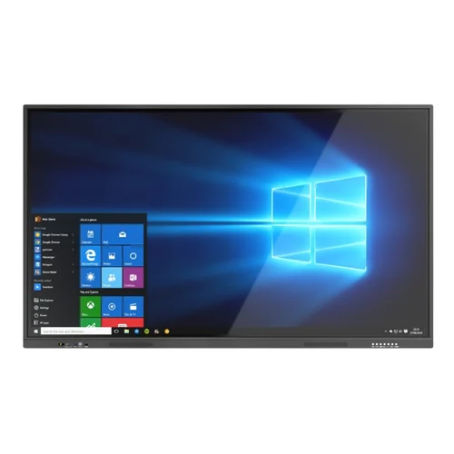 Interactive Flat Panel - Industrial Grade, 75 Inch Touch Screen | Ideal for Commercial Education Use, Enhanced User Engagement