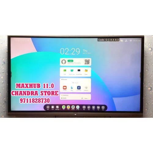 Maxhub Android 11.0 Led Panel Application: Industrial