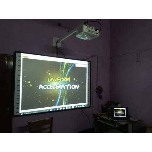 Interactive Whiteboard - LCD 220 Watt Power | High Resolution Touchscreen with Enhanced Collaboration Features