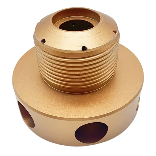 Water Jet Bareshaft Pump Fluid End Grand Nut - Steel Material, Yellow Color | High Efficiency, Good Quality
