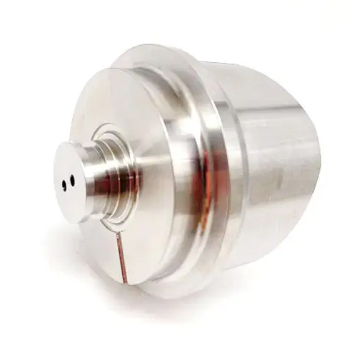Silver Waterjet Cutting Parts Check Valve Body
