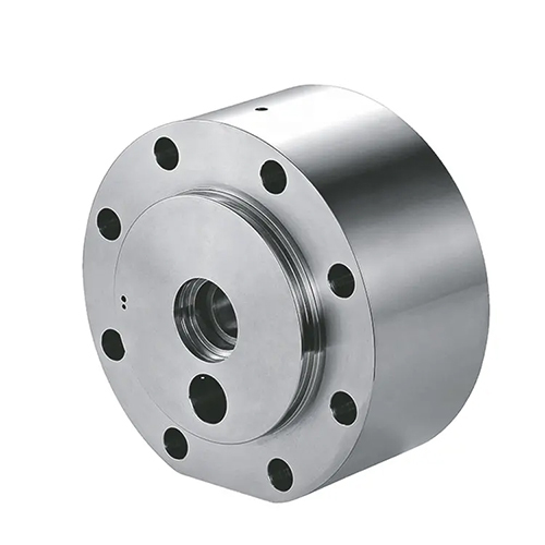 Silver Waterjet Cutting Machine Pump Parts Apw Waterjet Parts End Cap
