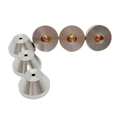 Silver Water Jet Spare Parts Ruby Orifice