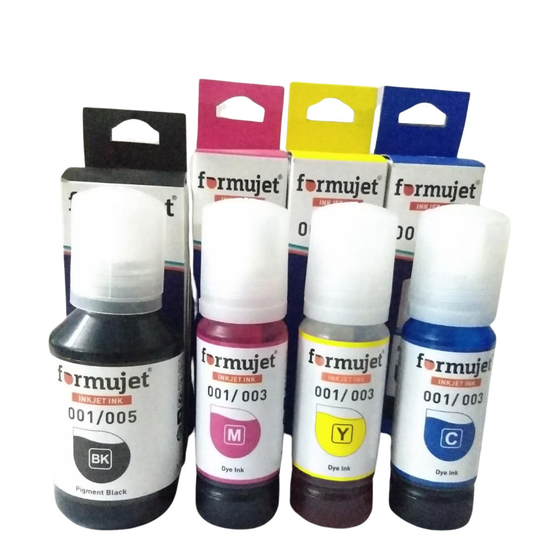 Formujet EP 001 Refill Ink Compatible for Epson Eco Tank Printers