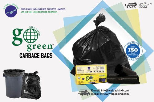 Disposable Garbage Bag, Capacity: 10-30 kg