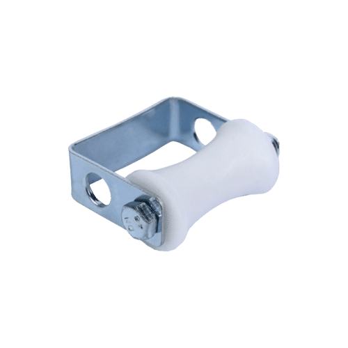 White Brake Roller With Bracket