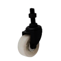 Strapping Machine Caster Wheel - Cast Iron Material, Black Color | High-quality Industrial Usage For Durable Performance