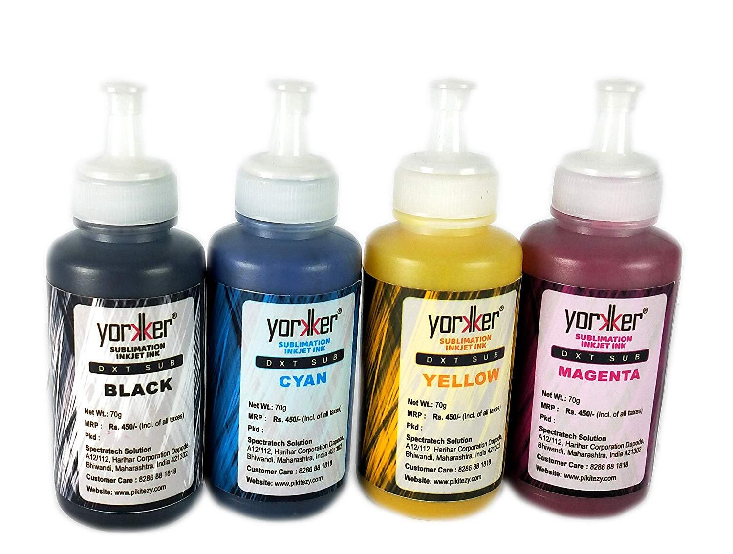 Yorkker Sublimation Ink DXT SUB for Heat Transfer Printing on Mugs