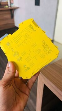 Safety Relay - 24 Vdc, (8) Digital Safety Inputs, (2) Edm/(re)start Inputs, (2) Ossd Safety Outputs, (2) Status Monitoring Outputs, Pluggable Terminals