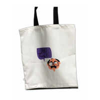 Printed Canvas Bags - Canvas Material, Flexible Dimensions, Color: White | Flexiloop Handle, Recyclable, Customizable Design & Logo Options