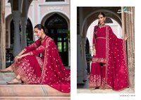 Designer Sharara Suit By Your Choice