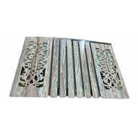 ग्रे डिज़ाइनर डाइनिंग टेबल मैट