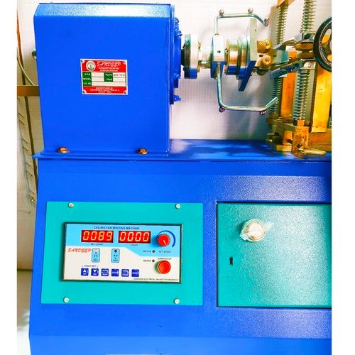 Blue Ceiling Fan Winding Machine