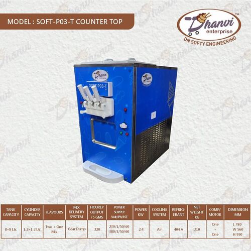 Table Top Softy Ice Cream Machine