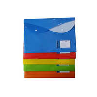 High Quality Mcb-212 Double Button Double Pocket File Folder