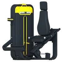 Energie Fitness Seated Calf Machine - Black Seat Cover, Adjustable Operation | Commercial Grade Strength Machine For Muscle Gain And Tone Up