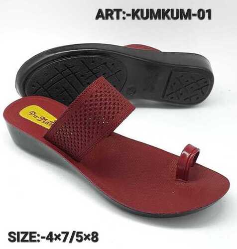 KUMKUM PU SLIPPER