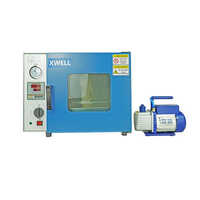 Blue Vacuum Drying Oven For Lithium Battery Electrode