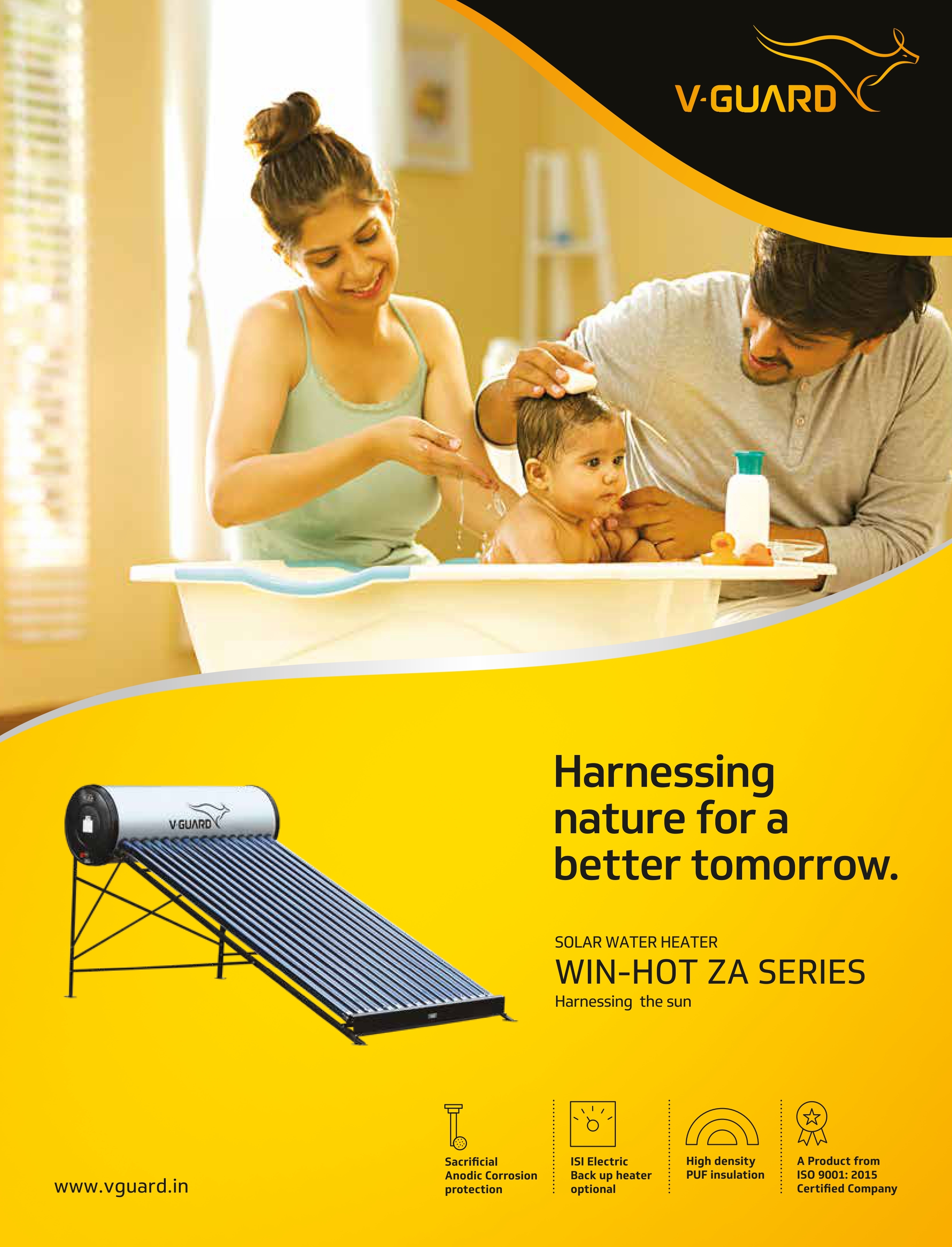 V-Guard Solar Water Heater